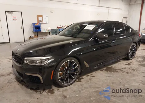2018 BMW M550I xDrive z USA, uszkodzony, nr VIN WBAJB9C58JB035950